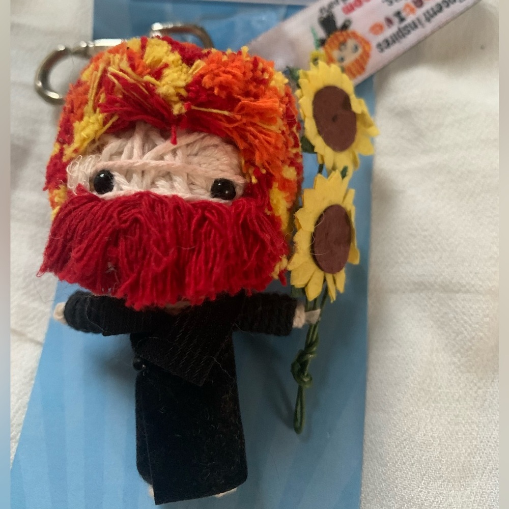 Kamibashi Van Gogh String Doll Gang Keychain